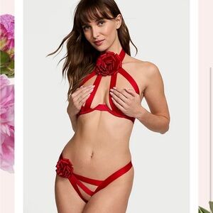 Victoria's Secret Vibrant Red Lingerie